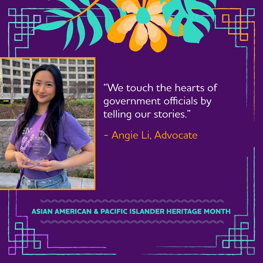 In honor of #AAPIMonth, join us in celebrating advocate Angie Li. Her grandfather’s dementia diagnosis inspired Angie to advocate for families like hers and to seek a career in health care. Read more about Angie’s story: bit.ly/3UL8tbE