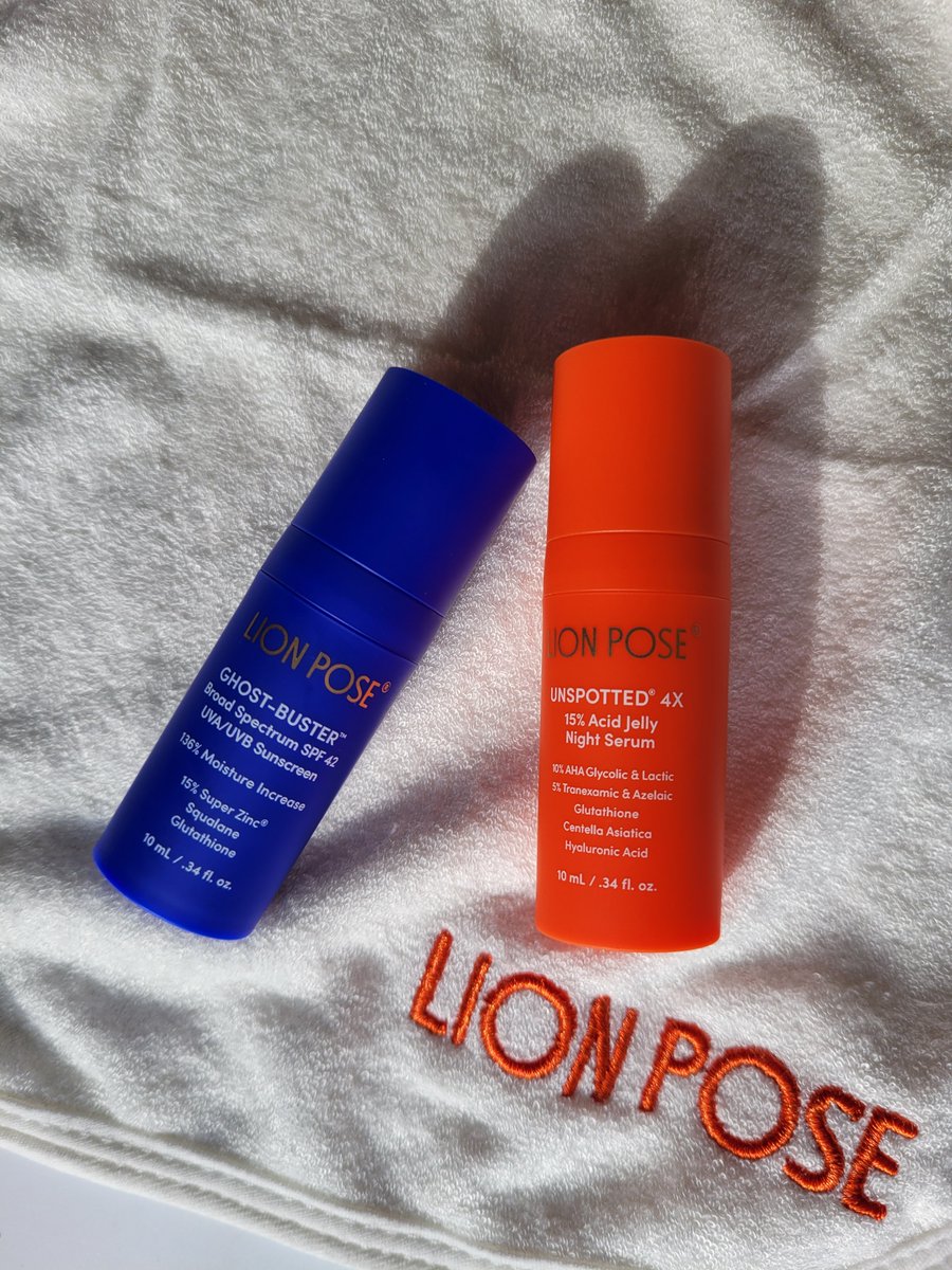 Lion Pose sent me their Ghost-Buster Broad Spectrum SPF 42 and Unspotted 4x 15% Acid Jelly! 🌟🎁 these have been a game-changer 4 my hyperpigmentation. 🙌✨ 
Available exclusively @sephora
#beauty #skincare #selfcare #glowingskin #spf #sunprotection #acidjelly #clearskin