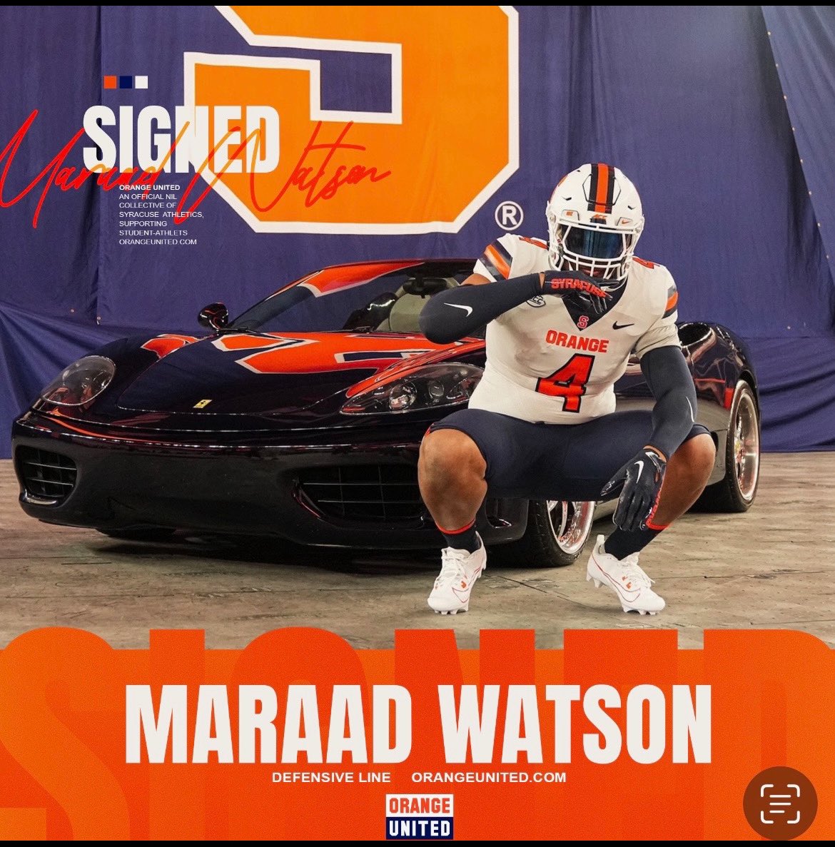 Maraad Watson70 (@watsonmaraad) on Twitter photo Orange Nation! <a href="/Orangeunitednil/">Orange United</a> is building something special here in Syracuse! They are changing the NIL landscape & providing opportunities for ALL SU student-athletes! Become a member today at Orangeunited.com‼️#OrangeNation🍊 #ad Orange Nation! <a href="/Orangeunitednil/">Orange United</a> is building something special here in Syracuse! They are changing the NIL landscape & providing opportunities for ALL SU student-athletes! Become a member today at Orangeunited.com‼️#OrangeNation🍊 #ad