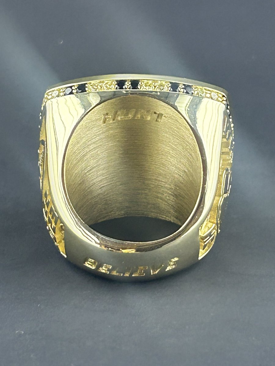 The culmination of all the hard work put in by EVERYONE that is a part of our NA Football PROGRAM.  A ring befitting our Back 2 Back WPIAL 6A Champions.  #T4L