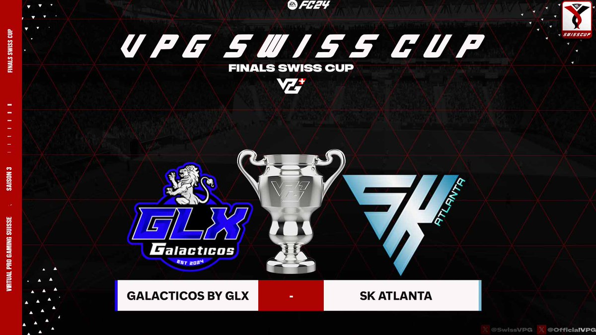 🎉 Félicitations aux finalistes de la Swiss Cup! Suivez la finale la semaine prochaine sur la chaîne Twitch de Manon, qui commentera sa 3ème finale! 🏆🔥 #SwissCup #Twitch #Esports
<a href="/Tite__Manon/">Tite__Manon</a> @GalacticosByGLX @SKTEAMESPORT