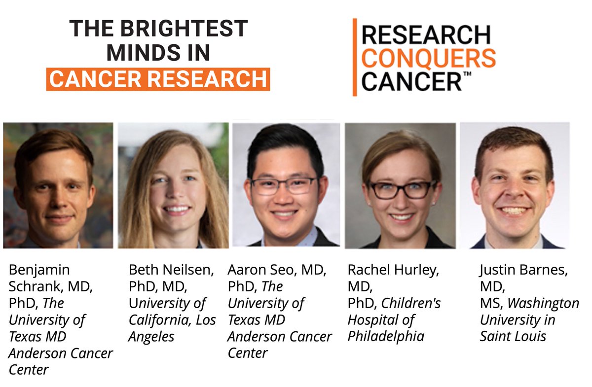 Congrats to some of my #MATCH2020 friends #ASCO24 Awards #YIA #SpecialMerit @Barnes_J_M @BenjaminSchrank @bethneilsen @ASeoMDPhD @RachelHurleyMD I continue to be inspired by these folks! #futureOfCancerResearch @ASCO @ConquerCancerFd #NextGenStars 🔗brnw.ch/21wKdIf