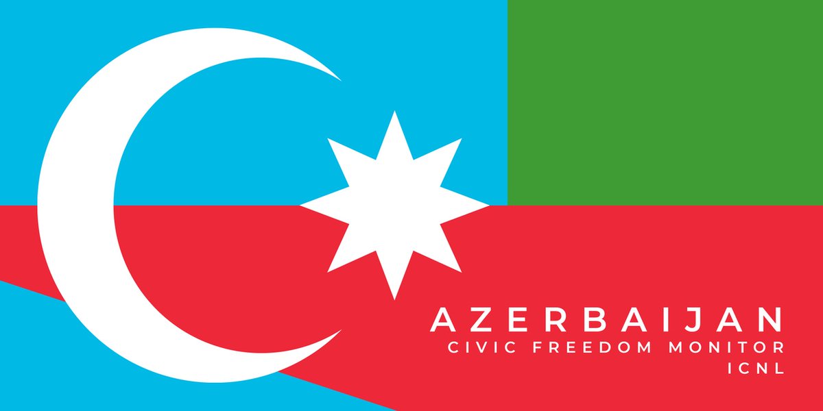 🇦🇿 🔊 AZERBAIJAN

🔎 Explore our Civic Freedom Monitor bit.ly/3QoHa5U for info on freedoms of association, expression, and peaceful assembly in #Azerbaijan +  #civilsociety reports on over 50 other countries and 8 multilateral organizations. #FOAA