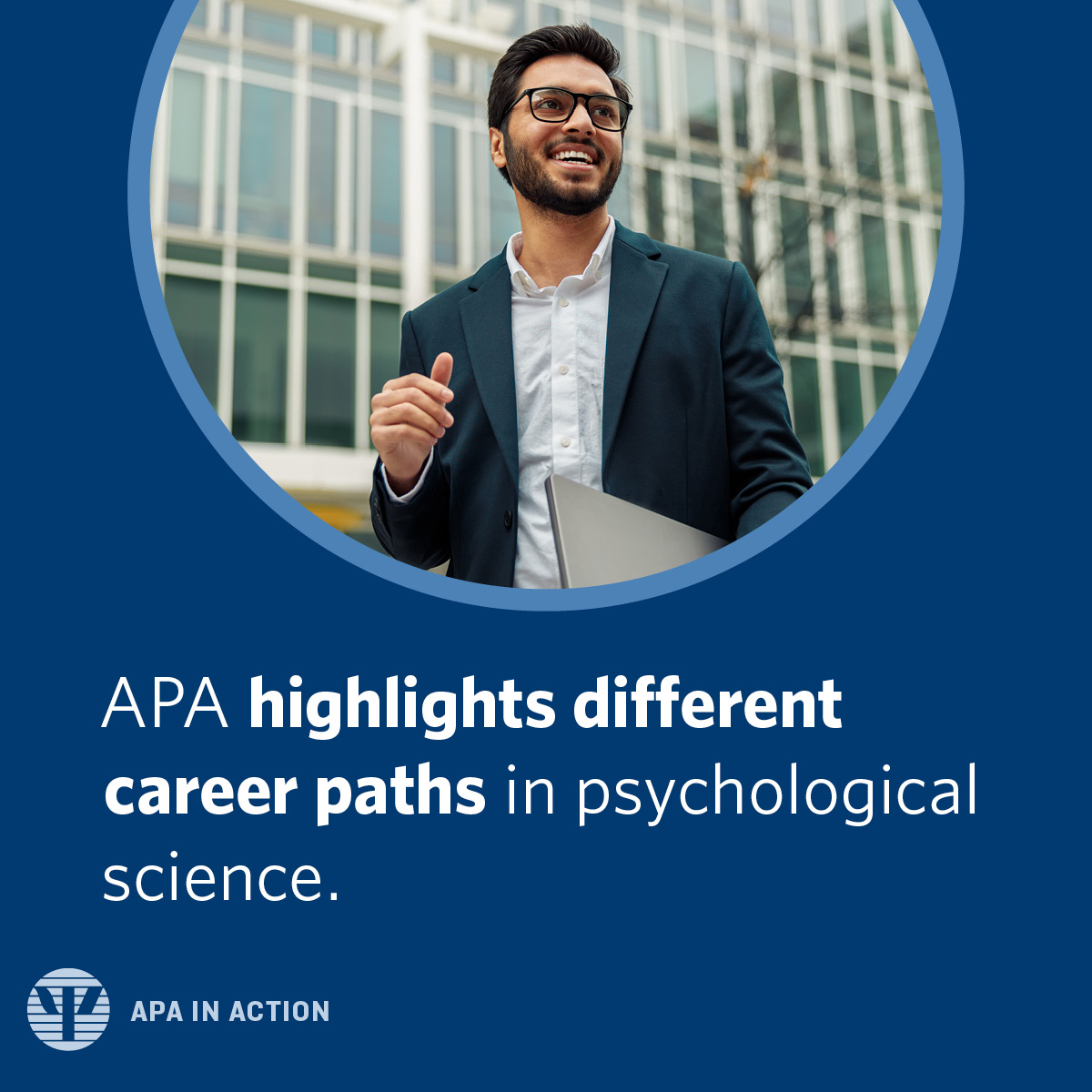 Did you know? APA offers several resources—including the video series “How Did You Get That Job?”—to show students the different professional pathways available in psychological science. Learn more: at.apa.org/ukx #psychology #science #students #career