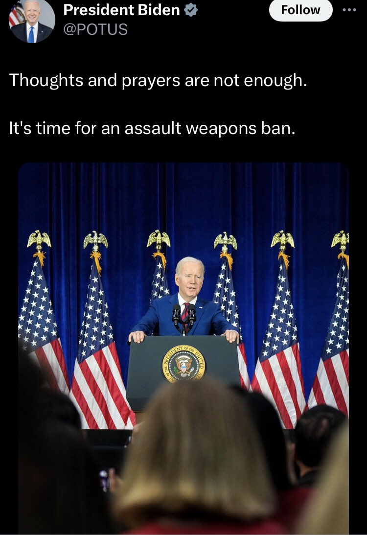 Brandon’s at it again. Apparently the US constitution and God given rights to self defence means nothing to this dictator. If rogue officials can use them then citizens can use them. An assault weapon is anything that can be deemed a weapon. That includes rocks and cars,