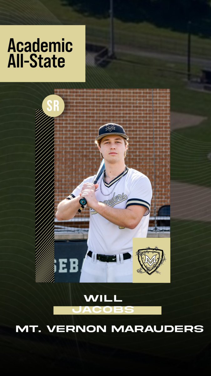 Baseball_MVHS's tweet photo. Congratulations to @WgJacobs9 on earning Academic All-State honors. #StudentAthlete https://t.co/pR0hXdvxG6