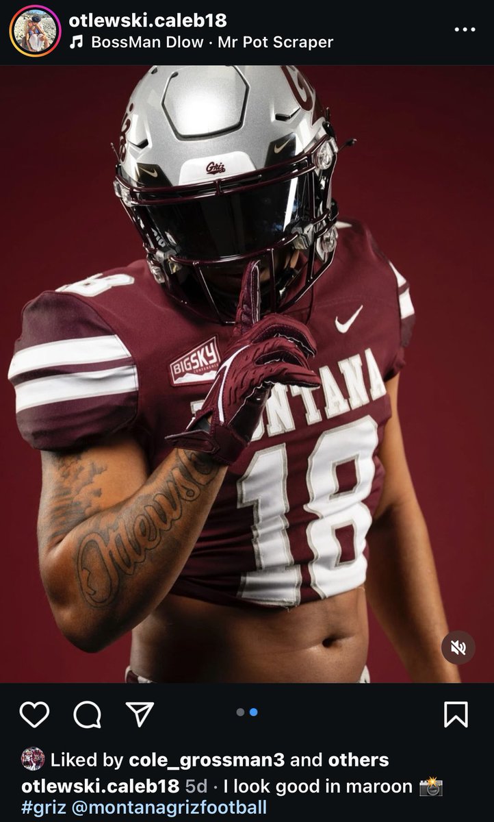 San Diego State transfer edge rusher/linebacker Caleb Otlewski (<a href="/OtlewskiCaleb/">Caleb</a>) announces his commitment to Montana #GrizFB on his Instagram account. Was scout team defensive player of year as redshirt last season. Also had offers from Ohio, UTEP, Incarnate Word, Sam Houston, SFA