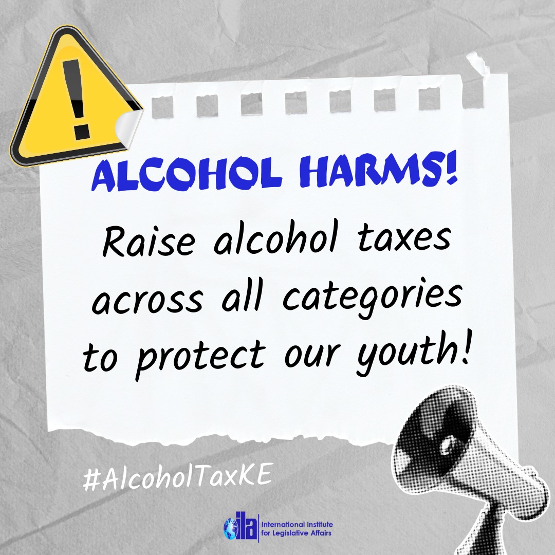 Many countries have successfully reduced alcohol harm by implementing comprehensive alcohol tax policies. In Africa, nations like South Africa and Botswana provide clear examples of the positive impact of increased alcohol taxation. 

#AlcoholTaxKE
#AlcoholAwareness