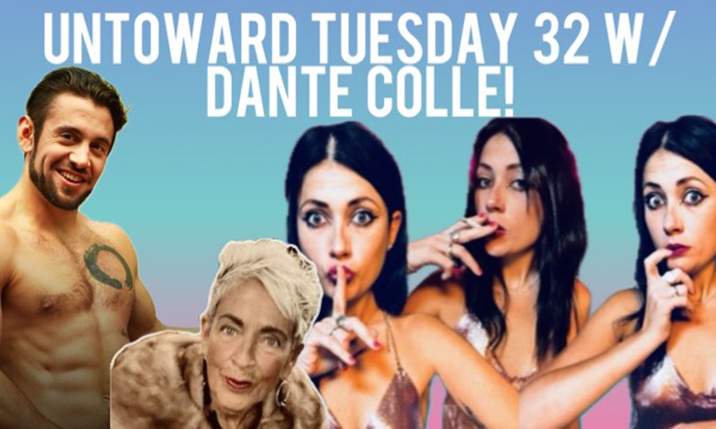 Dante Colle to Guest on 'Untoward Tuesday' Tonight ow.ly/ENUp50RZazw @hippiegq_ @keanuCthompson