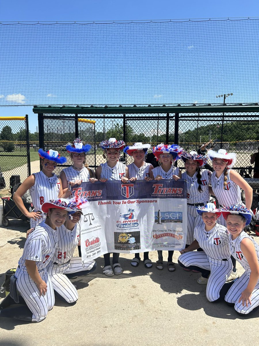 Titans place 3rd in Gold Bracket at #USSSAFastpitch #MemorialDayTournament

Effort and Attitude on point Sat-Monday.  Here is our Titan Tournament Leaderboard.  Great work ladies!!! #DontQuitDoIt #TitanIpLockItDown
<a href="/Christalyn2307/">Christalyn Martin</a> <a href="/Adison_Bell2025/">Adison Bell</a>