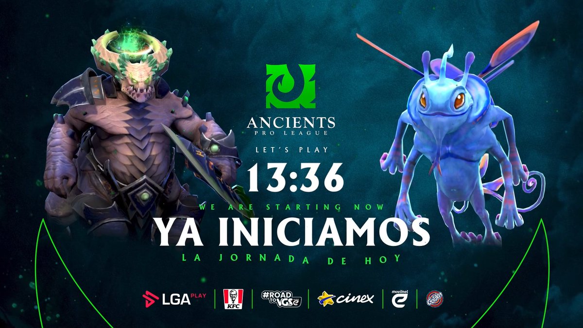 LGAplay's tweet photo. 🟢 EN VIVO 🟢

¡Da inicio la 4ª JORNADA de la #AncientsProLeague! 😎

https://t.co/l4v7OErpxr
https://t.co/l4v7OErpxr
https://t.co/l4v7OErpxr https://t.co/QmCSOcK8oI