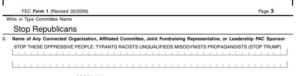 Hey @EliseStefanik, Don’t forget how Judge Merchan donated to the Stop Republican group. Look at what’s on their FEC filing. Merchan should be disbarred. 👇