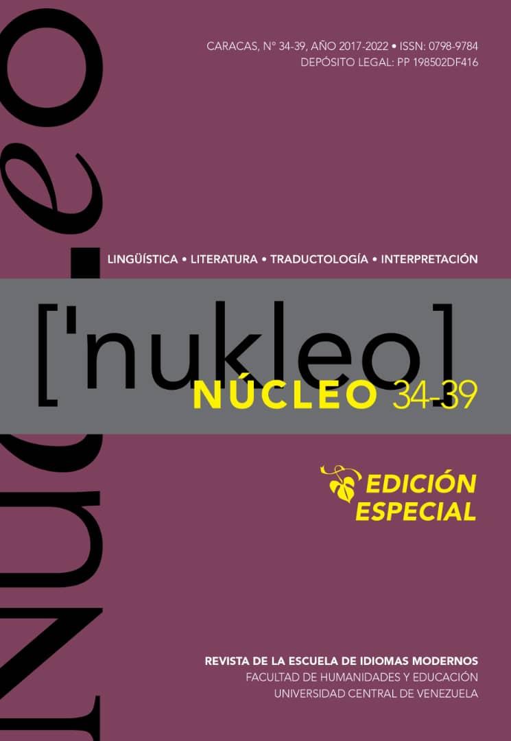 Hemos publicado en el repositorio Saber UCV el número 34-39 de nuestra revista Núcleo. Pueden consultarlo a través de este enlace: saber.ucv.ve/ojs/index.php/…