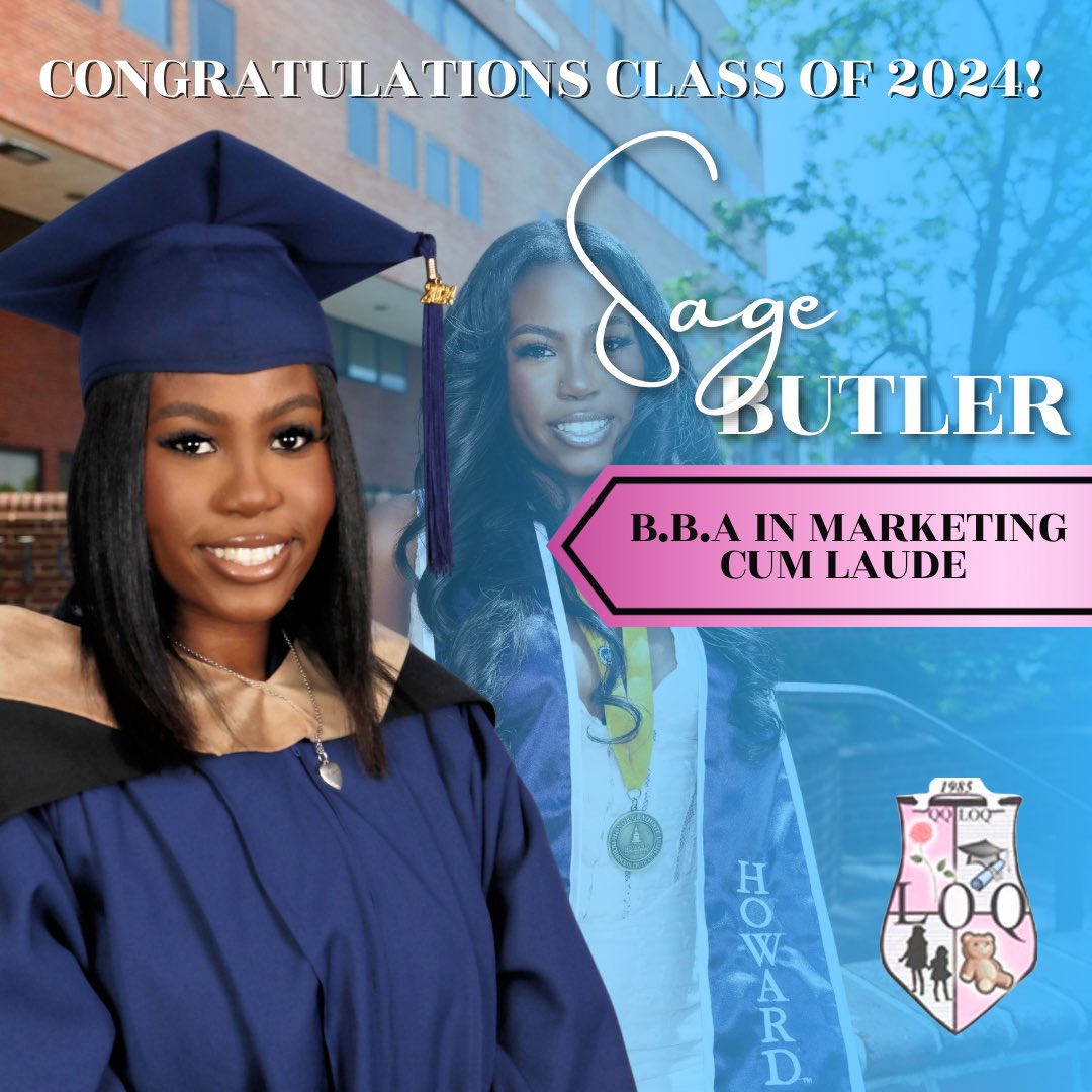 LOQSC's tweet image. #QQonGRADulations To our sister Sage, for graduating with a B.B.A in Marketing, Cum Laude!

We are so proud of you Sage! #qqualityladyalert