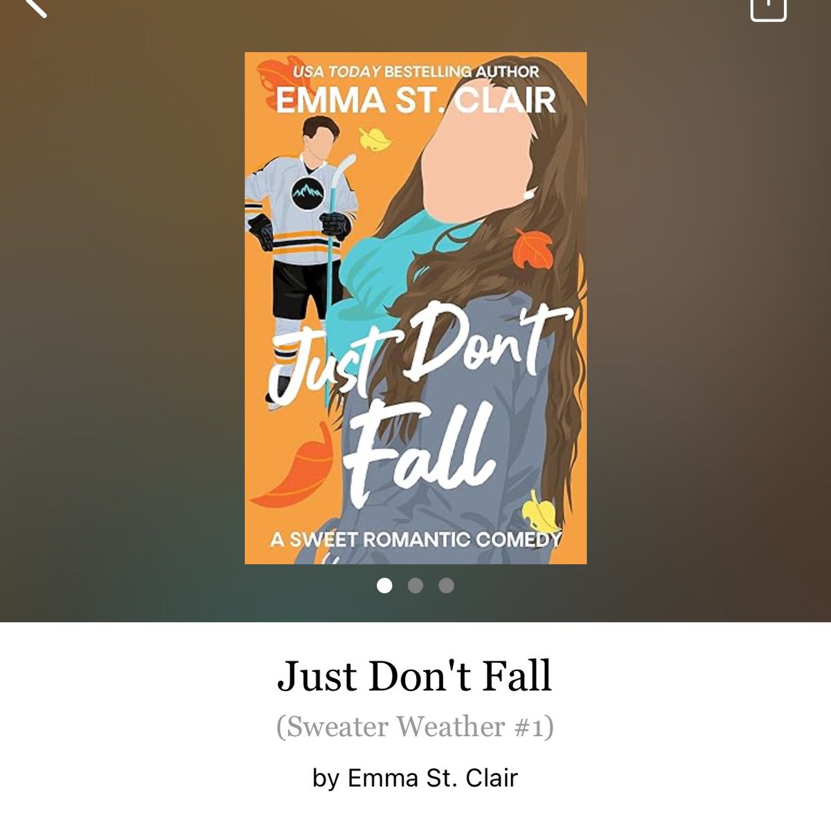 ReadItQuick1's tweet image. Just Don't Fall by Emma St Clair 

#JustDontFall by #EmmaStClair #6403 #29chapters #330pages #552of400 #9houraudiobook #series #71for18 #SweaterWeatherSeries #LoganAndParker #HarvestHollow #Book1of7 #readitquick #whatsnext #may2024 #clearingoffreadingshelves