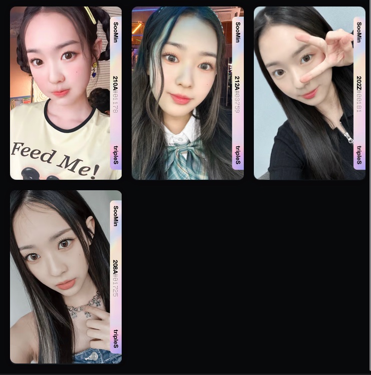 sullistiny's tweet image. [#GIVEAWAY] 
tripleS Soomin Rekord Day 💕

- RT &amp;amp; Like this post 
- Like this Soomin Rekord
- Send a screenshot &amp;amp; your ID

🗓️ until May 30th
🏆5 people will win a sco