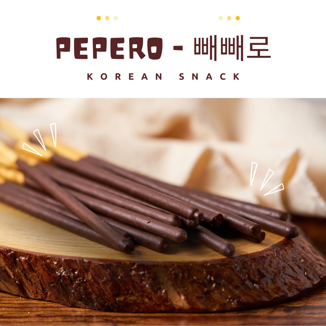 Snack alert! 🍫 Have you tried Pepero? These delicious chocolate-covered sticks are perfect for a quick treat. What’s your favourite Pepero flavor? #Pepero #KoreanSnacks #KorviaLife