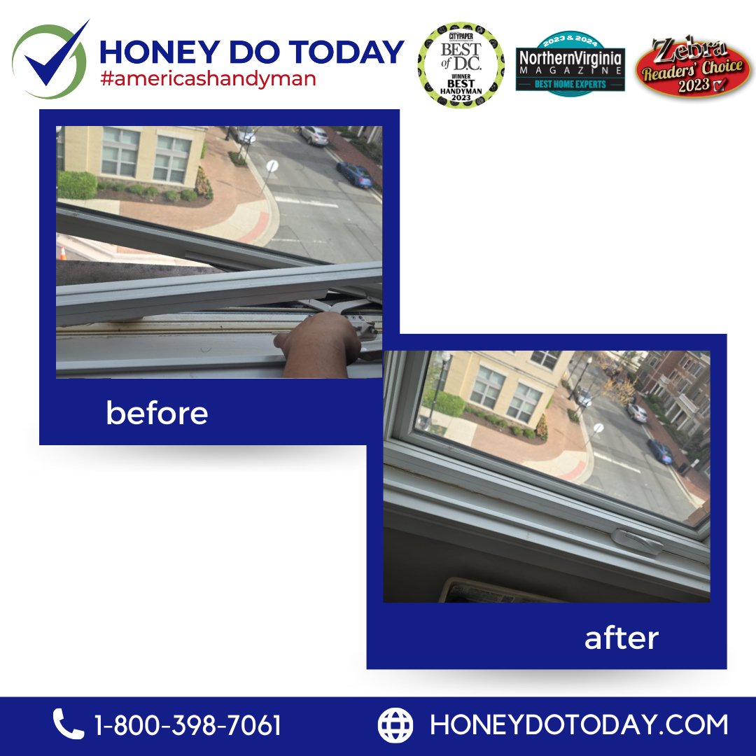 Window Repair by Honey Do Today ... Not Tomorrow! ❤️🛠✅🇺🇸 

☎️ 1-800-398-7061
🔍 honeydotoday.com
📩 Handyman@honeydotoday.com

#honeydotoday #honeydotodaynottomorrow #americashandyman 🇺🇸 #handyman 🛠 #handymannearme #home #northernvirginia #delrayva #alexandriava