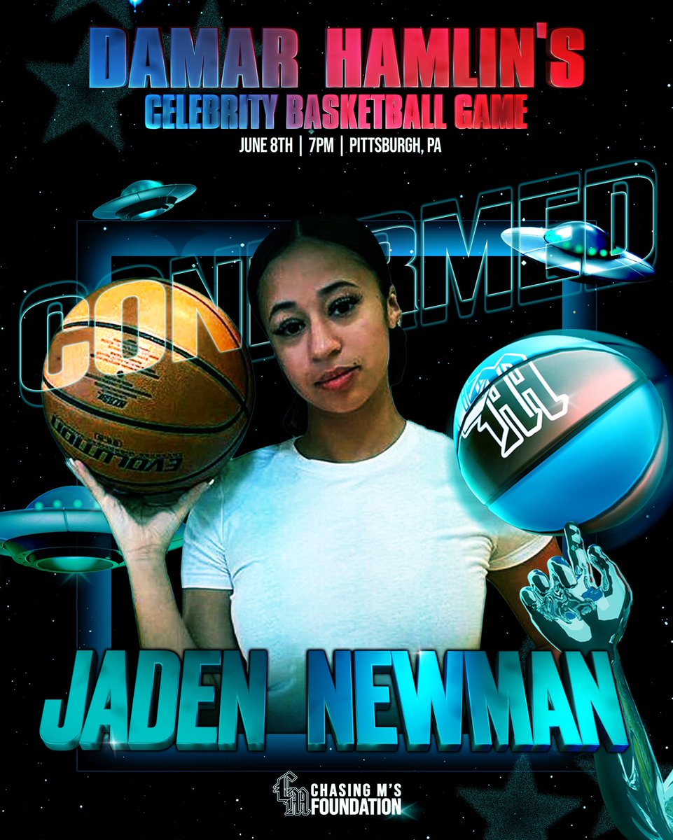 Maxpreps High school all time career leader in 3 pointers The only person to beat Steph Curry in a 3 point contest ,The prodigy, Music Artist, and reality star Jaden Newman is confirmed for the Chasing Ms Celebrity Bball game! ✅🏀⭐️ Tickets 🎟️: eventbrite.com/e/chasing-ms-c…