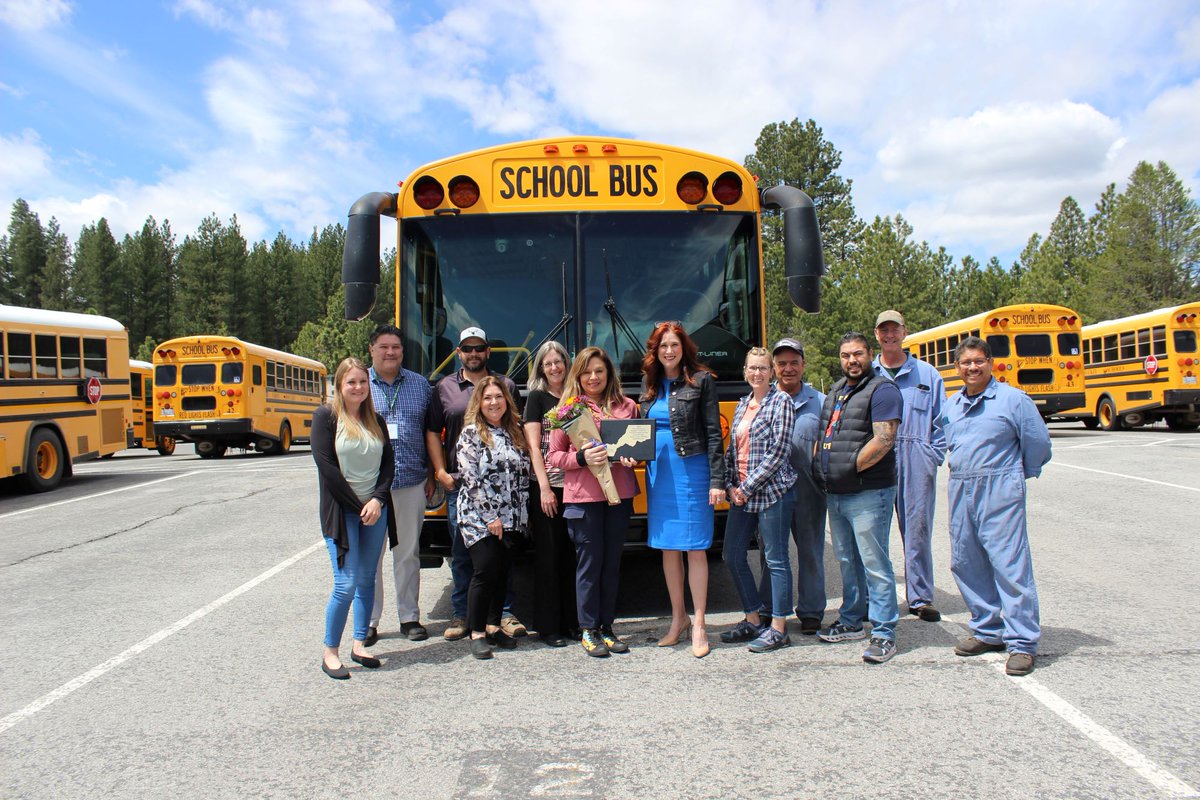 Placer COE (@placer_coe) on Twitter photo Placer County Superintendent of Schools <a href="/SuptGayleGM/">Supt. Gayle Garbolino-Mojica</a> is pleased to announce the 2024 Placer County Transportation Services Classified Employee of the Year. 🚍🎉🌟
Congratulations to Laura Brochu from the Tahoe Truckee Unified School District! #GoldInEducation Placer County Superintendent of Schools <a href="/SuptGayleGM/">Supt. Gayle Garbolino-Mojica</a> is pleased to announce the 2024 Placer County Transportation Services Classified Employee of the Year. 🚍🎉🌟
Congratulations to Laura Brochu from the Tahoe Truckee Unified School District! #GoldInEducation