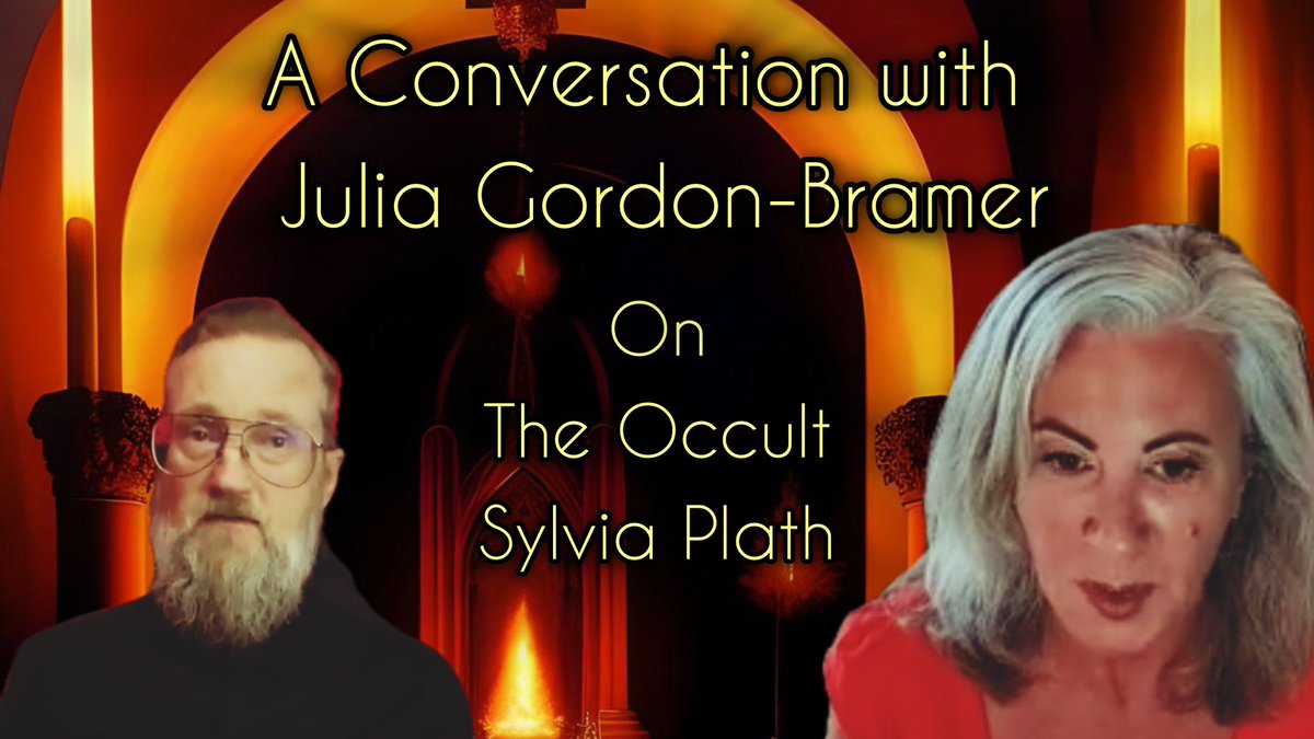 I learned a lot on this one! Julia Gordon-Bramer has done extensive research on how the author Sylvia Plath was influenced by the Occult. Suddenly these classic works take on a whole new meaning. @JGordonBramer youtu.be/5BytlgPT3eM