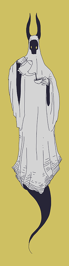 「あさらくがき 」|大鳥のイラスト