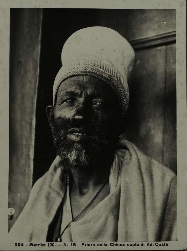 Prior of the Coptic Church of Adi Quala | 1920

 #EritreaPrevails #EritreaMyLove #Eritrea #Eritrean #Eritrea #Eritreans