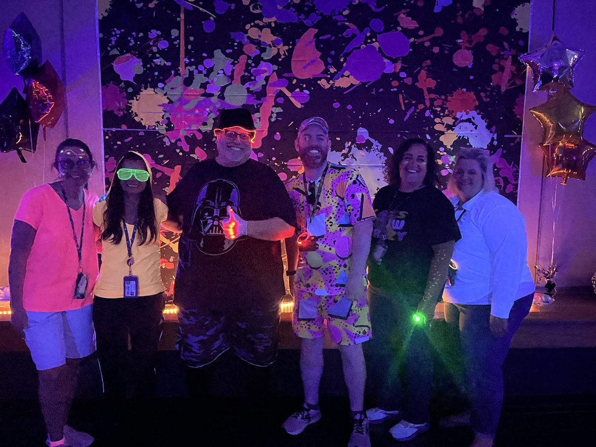 My EU PBIS CORE Team LIGHTS UP the room with their dedication and support! Their helping hands in planning and making this day happen is greatly appreciated! 💡😎🫶🏻🕺🏼🎟️💚💛 <a href="/deerlakessd/">Deer Lakes School District</a> <a href="/LonnieNolker/">Lonnie Nolker</a> <a href="/DLSDCounselors/">DLSD School Counselors</a>