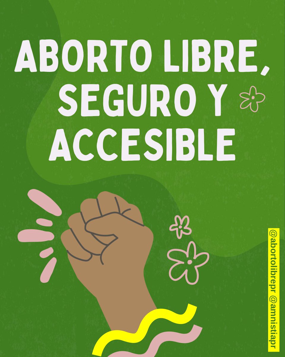 💚 Hoy, 28 de mayo, Día Internacional de Acción por la Salud de las Mujeres, seguimos trabajando para defender los derechos y la vida de todas las personas. 

#abortolibreseguroaccesible #abortolibre #amnistía #amnistíainternacional #micuerpomidecisión #elabortosalvavidas #28mayo