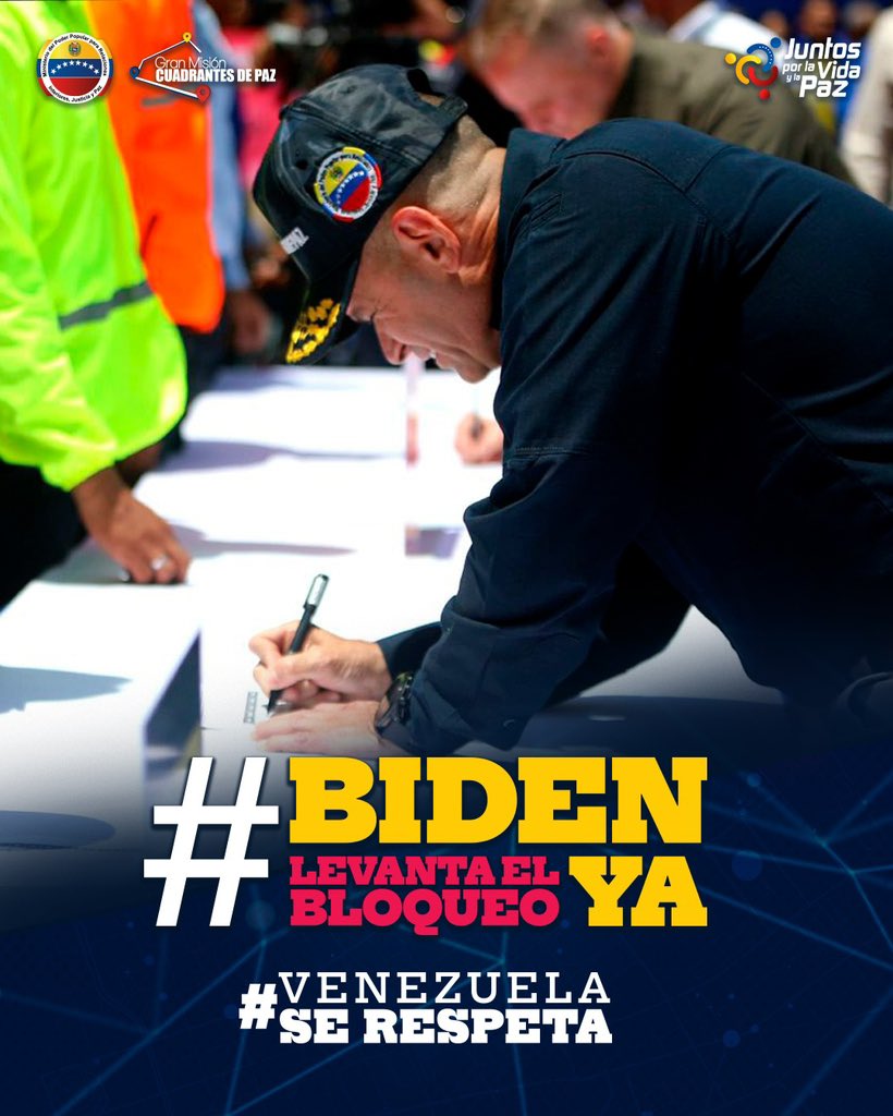 #PorLaPazDerogaYa #PorAmorAVenezuela #BidenDerogaElDecreto