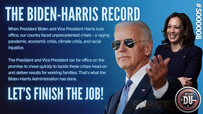 He’s 80
They can’t attack his record so they attack his age
That’s all the traitors have..
#BidenHarris4More #DemsVoice1 #DemsUnited #ONEV1 #ProudBlue