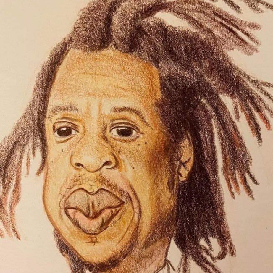 TableTalk247's tweet photo. Since the Diddy shit, has anyone and I mean anybody seen his boy, Jay_Z. Jiggy has been MIA. Beyonce is laying low or she would be out promoting Cowboy Carter. No tour dates. Here is a picture for the milk carton. Follow me more of the truth. #TableTalk247 #BlackX 💅 https://t.co/bn2hmVv5n5