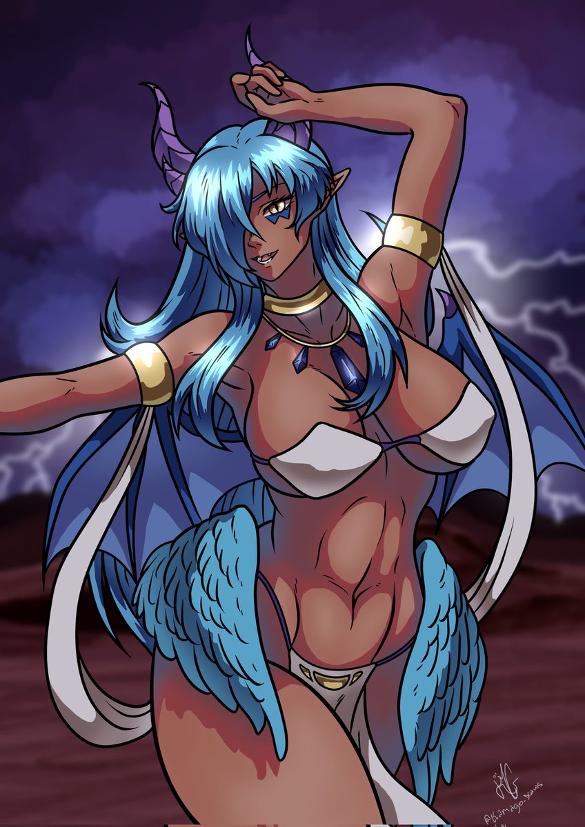 Elder Dragon of the Azure Lighting AKA "Azula" is looking stunning as thunder!

OC commission made for <a href="/AliasZedjustZed/">MangamanZX Call me Zed</a> 
Thank you!

#OC #commissionsopen #digitalartist #originalcharacter #animegirl #artistoftwitter