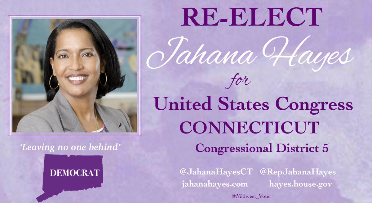 🧵No part of America should be surrendered to fascism. Nor should it be assumed that any part of America is immune to fascism. That's why we must re-elect pro-democracy patriots such as @JahanaHayesCT. 

#ResistanceBlue
#Allied4Dems
#ONEV1
#VetsResist
jahanahayes.com