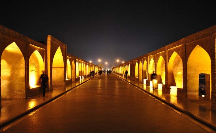 12. Khaju Bridge, Isfahan, Iran 🇮🇷