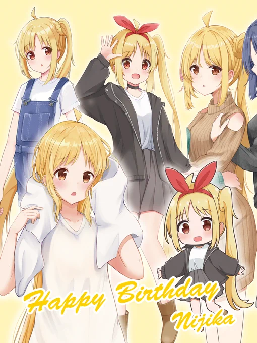 HBD!!Nijika#ぼっち・ざ・ろっく#伊地知虹夏生誕祭2024 