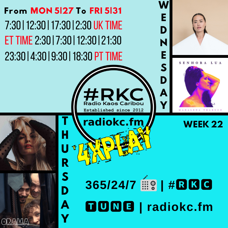 #π₯ππ (@radiokc) on Twitter photo π#ONTHEAIR β Non-Stop Eclectic Music MiX
β²οΈ Next Prog β 5PM UK
βRalph/Brian #REPLAY5
β²οΈ5:30PM UK
β3rd #WED π°π
π£πππ¬π¦
<a href="/idakudomusic/">IDA KUDO</a> β <a href="/MadalenaTrabuco/">madalena trabuco</a>
β²οΈ5:40PM UK
βNon-Stop Eclectic Music MiX
π§ on #ππ
Ίπ
² π» radiokc.fm
ββββββββββββββ π#ONTHEAIR β Non-Stop Eclectic Music MiX
β²οΈ Next Prog β 5PM UK
βRalph/Brian #REPLAY5
β²οΈ5:30PM UK
β3rd #WED π°π
π£πππ¬π¦
<a href="/idakudomusic/">IDA KUDO</a> β <a href="/MadalenaTrabuco/">madalena trabuco</a>
β²οΈ5:40PM UK
βNon-Stop Eclectic Music MiX
π§ on #ππ
Ίπ
² π» radiokc.fm
ββββββββββββββ