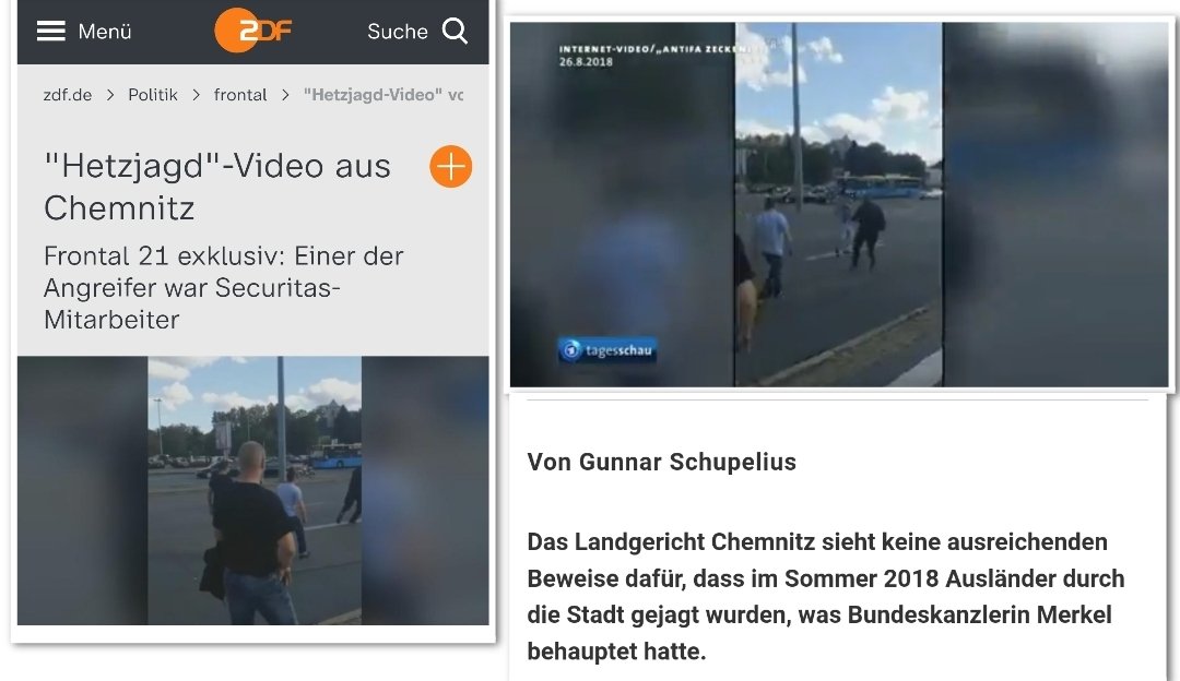 Wer erinnert sich noch an das Antifa Zeckenbiss Video aus der Tagesschau, das eine angebliche Ausländerjagd in Chemnitz beweisen sollte? #ReformOerr #OerrBlog