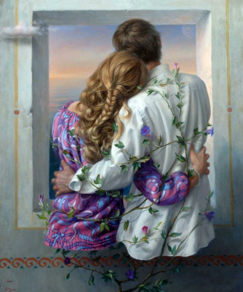 #laPiùGrandeForma Non esiste forma d’amore più grande del garantire la pace a qualcuno. Mario Bucci #unTemaAlGiorno 🖌️Alex Alemany