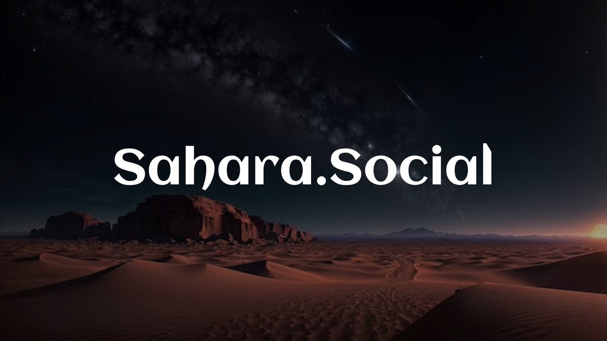 Who's ready for a Cardano Summer?

We at Sahara.social are! We're constantly developing and innovating to bring you the best experience possible. 🏜️

Stay tuned for our next update 🎉

In the meantime, check us out for FREE at Sahara.social! 🏆