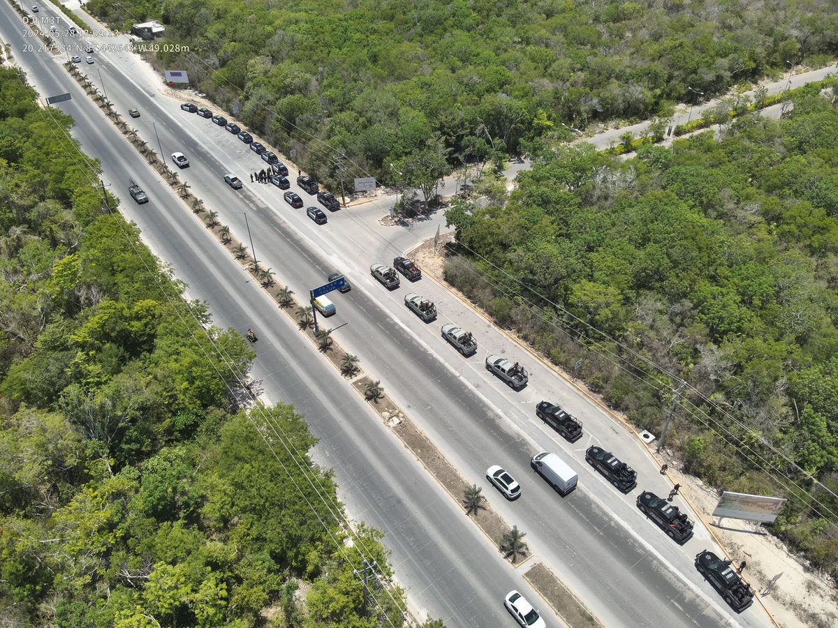 En estos recorridos participan la SSC, la @SEMAR_mx y los elementos de la @GN_MEXICO_; para patrullar y evitar la comisión de hechos delictivos, además de enfocar las estrategias en accionar de forma eficaz e inmediata ante cualquier situación que ponga en riesgo a la ciudadanía.