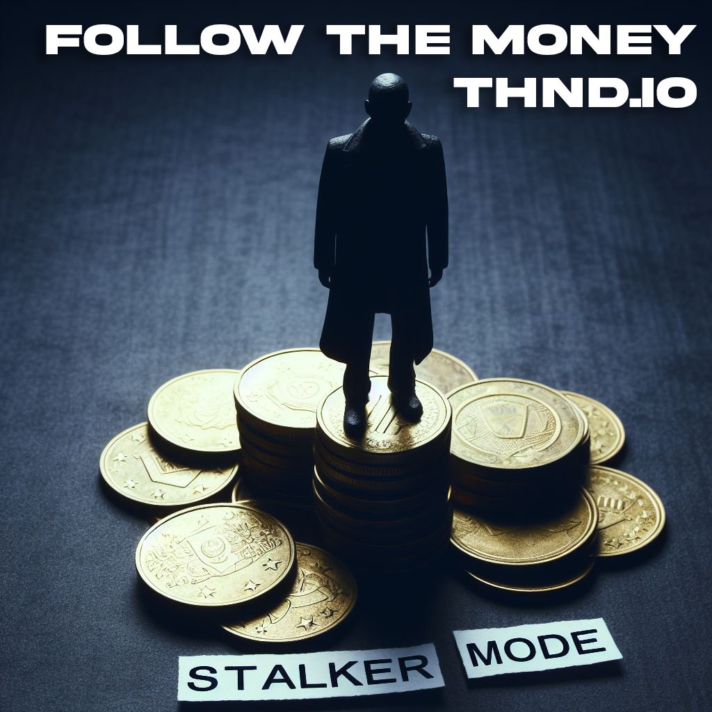 Stalker Mode enabled. Follow any $SOL wallet and get AI-driven recommendations and suggestions about all of their trades. Only from $THND AI. Join the club at thnd.io or watch our stealth launch video from @CrystalKing369 & @aleph0ne x.com/CrystalKing369…