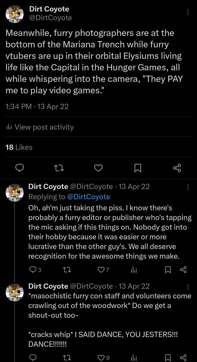 Dirt Coyote tweet media