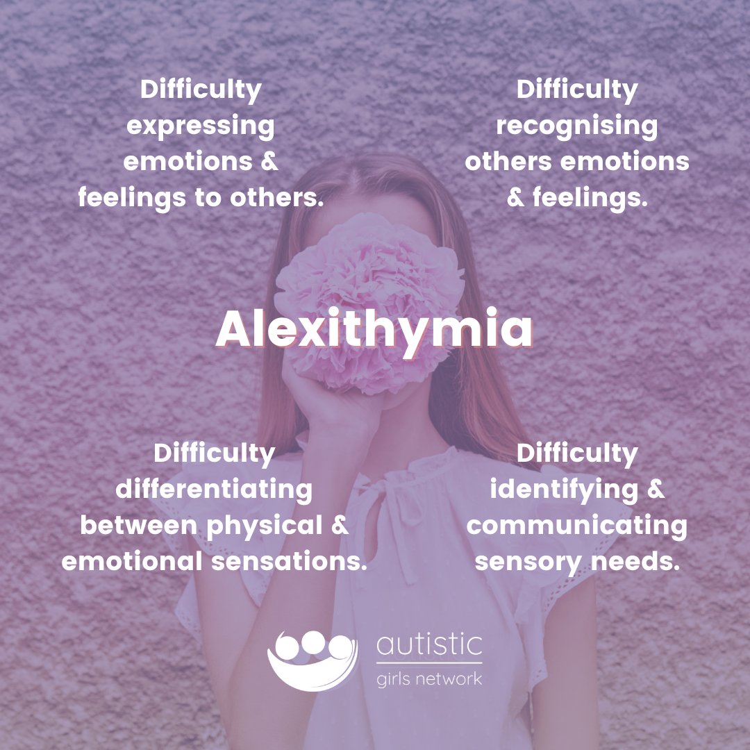 If you're working with autistic young people, it's important to understand alexithymia - a difficulty in identifying, describing and expressing emotions. Our trustee Emily explains what it's like to have alexithymia -bit.ly/AGNAlexithymia #Neurodivergence #Neurodiversity