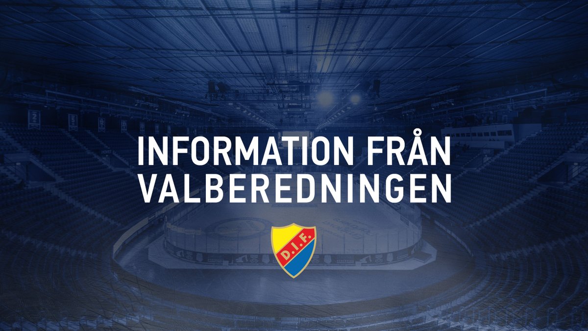 Valberedningen för Djurgården Hockey presenterar sitt slutgiltiga förslag till styrelse inför årsmötet, som hålls tisdag 18:e juni. 🔗 DIFHockey.se #DIFHockey #AlltidOavsett