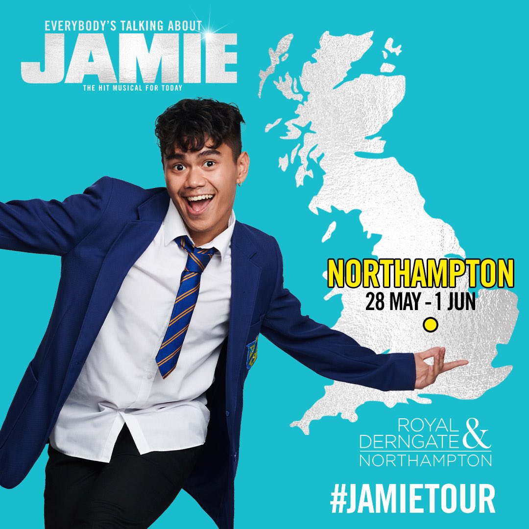 Northampton, we’re officially BACK! 🩵✨ Join us in the place where you belong (@RoyalDerngate) until 1 June only! 👠 #JamieTour

everybodystalkingaboutjamie.co.uk