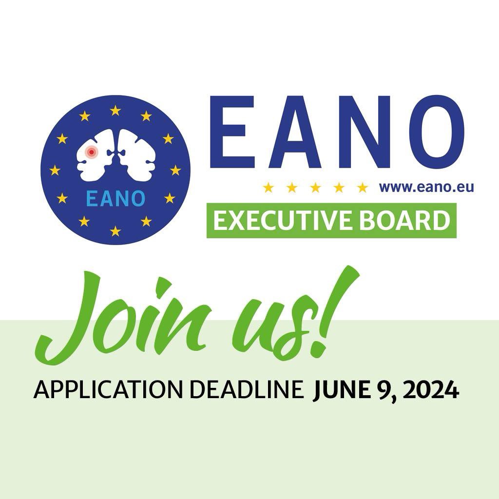 Help us sharpe EANO's future by becoming part of its team! Nominations are now open to join the #EANO Executive Board. 
Applications can be submitted before noon on Sunday, June 9. Find out more: eano.eu #NeuroOncology #braintumor #btsm