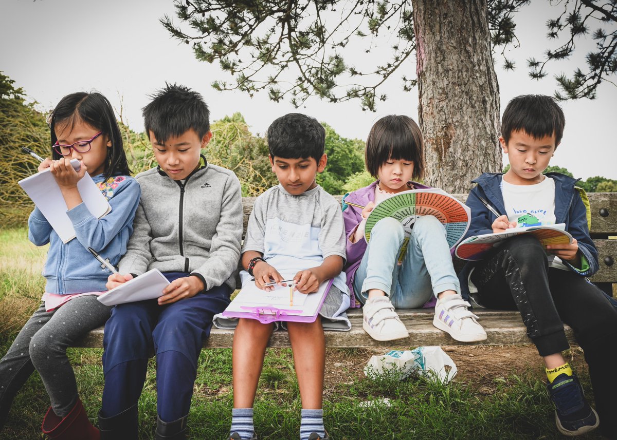 LinkyThinks's tweet photo. What’s your favourite way to inspire creative writing?

Here’s 5 of ours:

1.⁠ ⁠Treasure Hunt: Go outside, collect objects and create a vocabulary treasure hunt to describe the world around you. 🔎

2.⁠ ⁠Immersive Sounds: Play ambient sounds relevant to the writing topic. Let students close their eyes, immerse themselves in the environment and discuss the sounds and the emotions they provoke. 🎶

3.⁠ ⁠Sensory Exploration: Collect various items and blindfold students. Have them guess the items by describing their smell, feel or even taste. 👃

4.⁠ ⁠Visual Prompts: Use intriguing images, short videos or mysterious objects as a visual stimulus to encourage discussion and questioning. 🏞️

5.⁠ ⁠Drama: Have students step into the roles of characters and act out scenes. Explore how they would walk, talk and act in different settings. 🎭

Use any new vocabulary and ideas generated from these activities in writing.

Comment below! We love hearing how teachers & parents inspire writing and sharing best practices!

#creativewriting #halfterm #vocabulary #11plus #examprep #creative #children #school