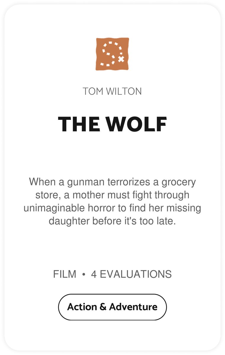 Send THE WOLF by Tom Wilton straight to your inbox on blcklst.com blcklst.com/scripts/154266 #BlackListWeekendRead