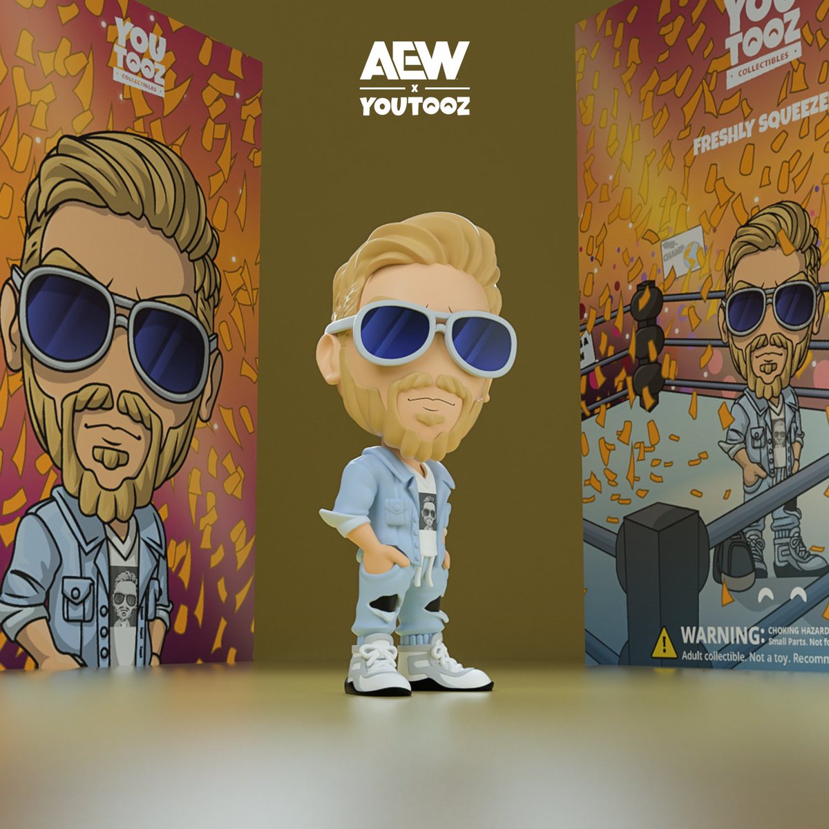 youtooz's tweet photo. the inaugural @AEW x youtooz collection is available now 👉 https://t.co/Yz8vP8cXEZ 

what #aew wrestlers do you want to see next? https://t.co/uKfDyD2vEi